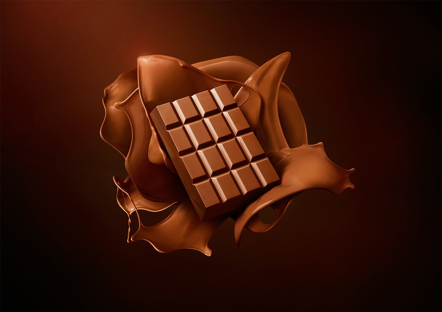 Chocolate-bar-melt-explosion